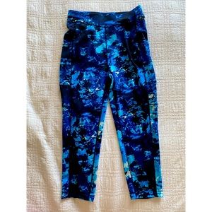 Blue Pop Fit leggings